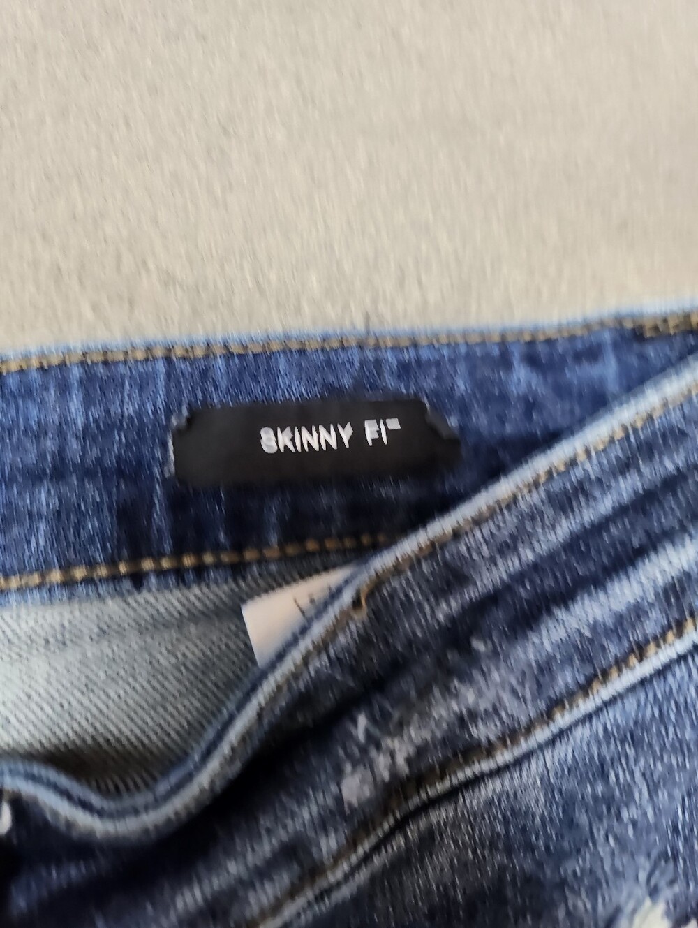 Judy Blue Skinny Fit Distressed Raw Hem Jeans Size 9/29 JB88417 - Picture 6 of 12
